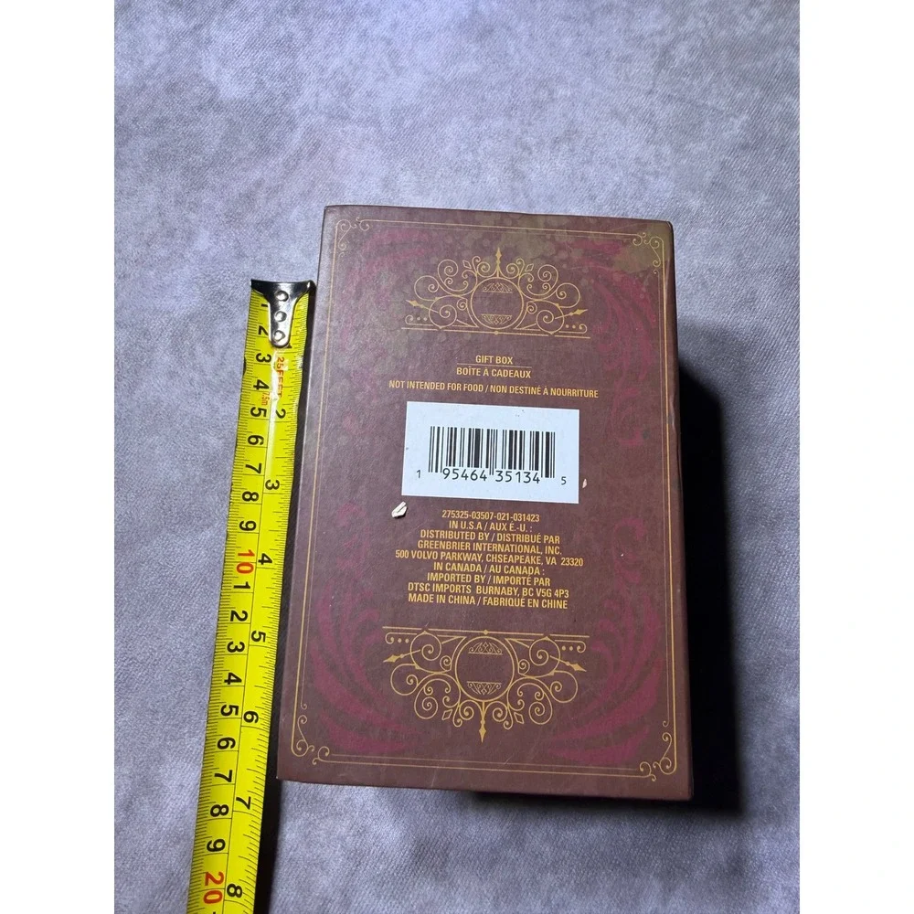 Greenbrier The Complete Apothecary Anthology Book Box Decorative Storage 7.5in